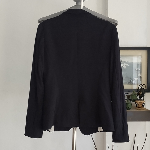 Zara Dark Blue Blazer - Picture 4 of 10